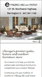 Mobile Screenshot of chicagopatiofurniturestore.com